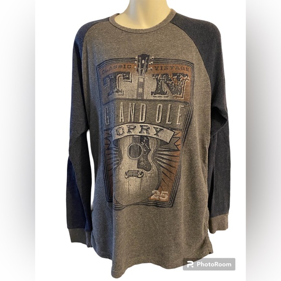 Grand Ol Opry baseball style long sleeve raglan. - Picture 1 of 4